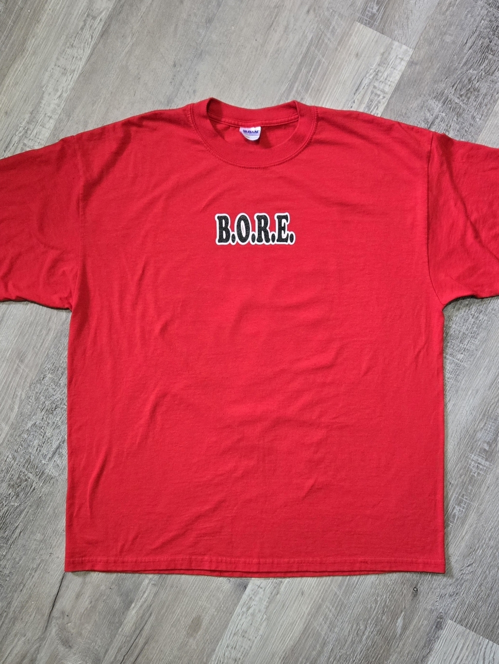BORE Jackpot 200 Event T-Shirt Men's Size XL Red Short Sleeve
